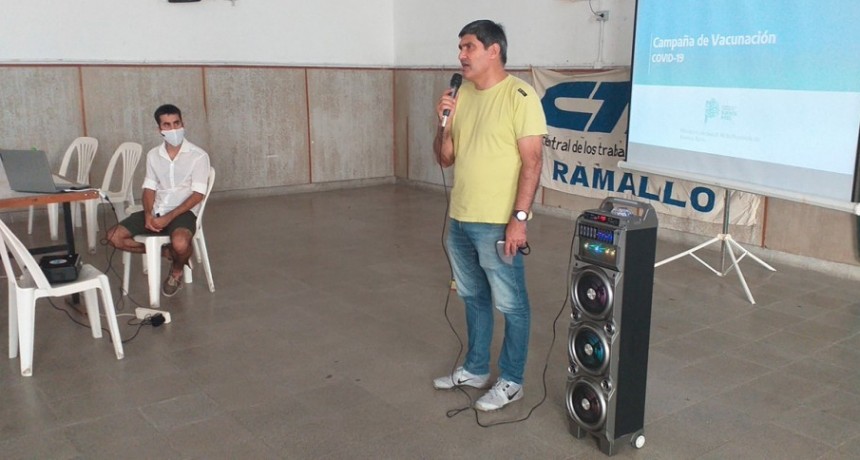 Capacitación sobre el plan de vacunación