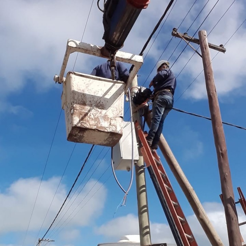 Barrio Matadero tiene luz