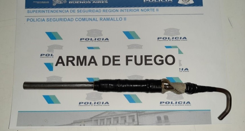 Secuestro de armas y detenidos por pedidos de captura