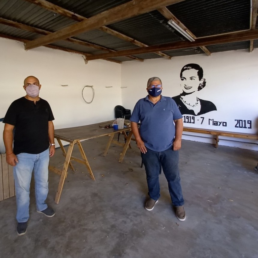 El Secretario de la Economía Popular visitó el Movimiento Evita