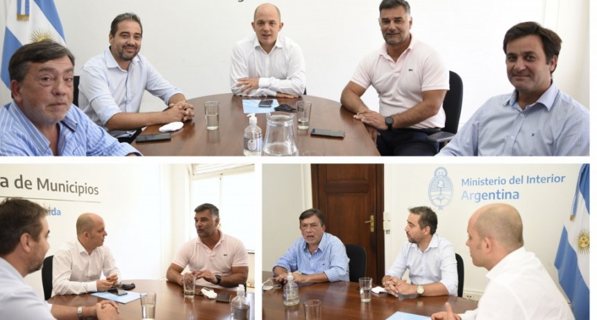 Perie y Stebano estuvieron en Buenos Aires gestionando fondos 