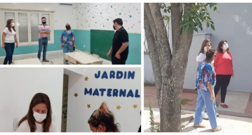 Refacciones y acondicionamiento del jardín maternal municipal de Pérez Millán 