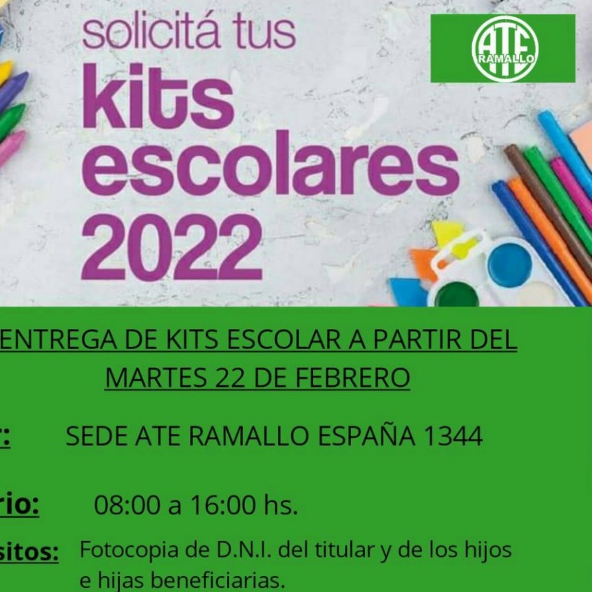 Entrega del kits escolar
