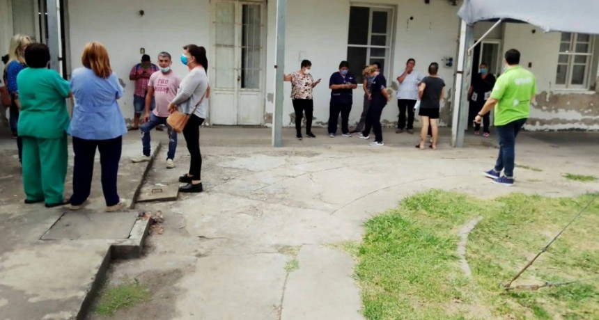 Pago de las horas extras: Una nueva asamblea se realizó en el hospital Gomendio