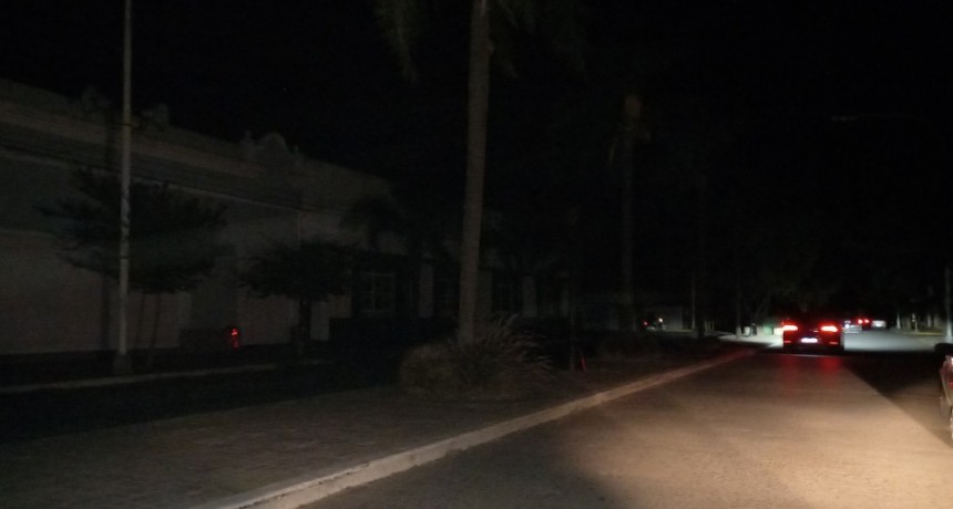 Villa Ramallo sin luz