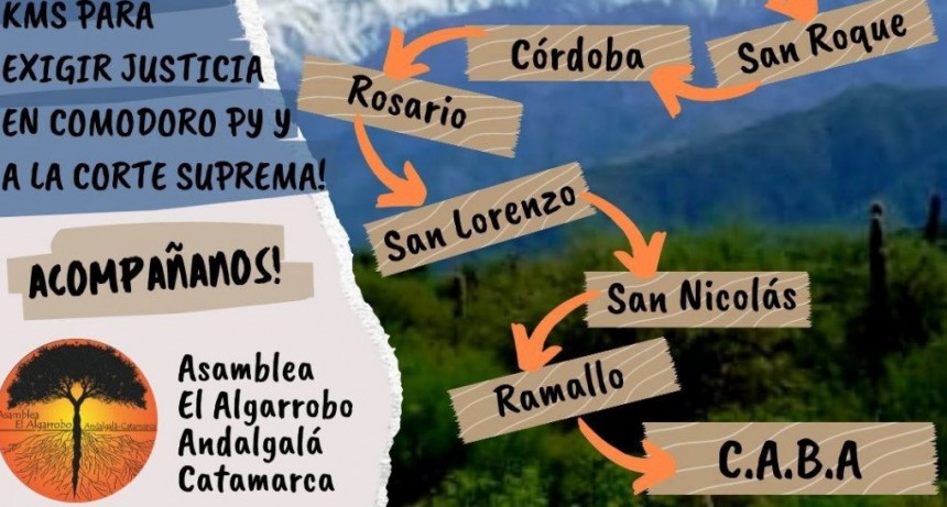 La caminata por el agua de Andalgalá pasa por Ramallo