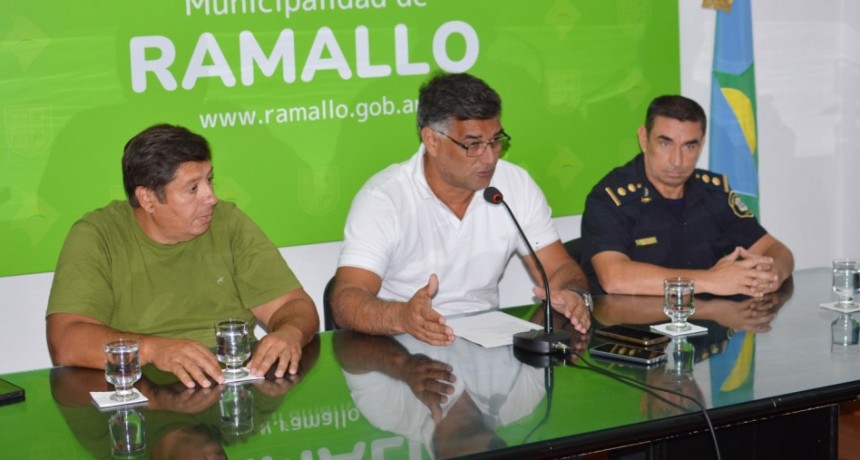 Cambios en la policía, lo anunció el Intendente Gustavo Perie