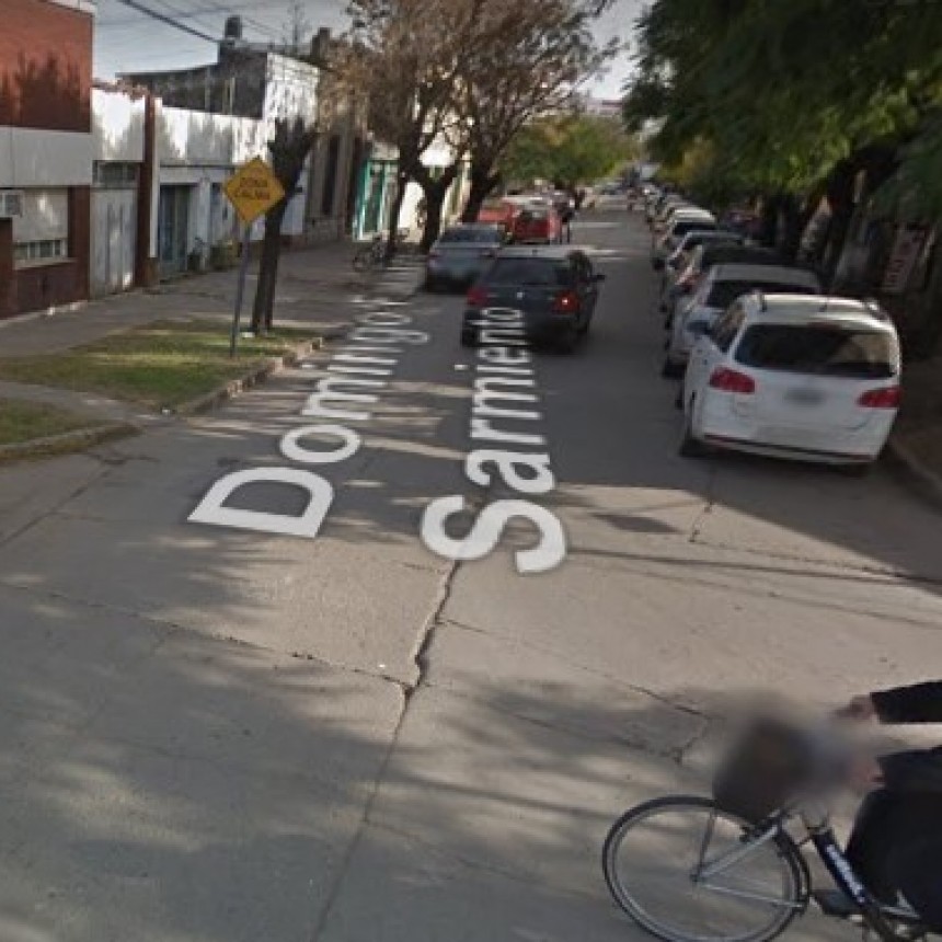 Se robaron una motocicleta en Villa Ramallo en la zona céntrica, Sarmiento y Rivadavia
