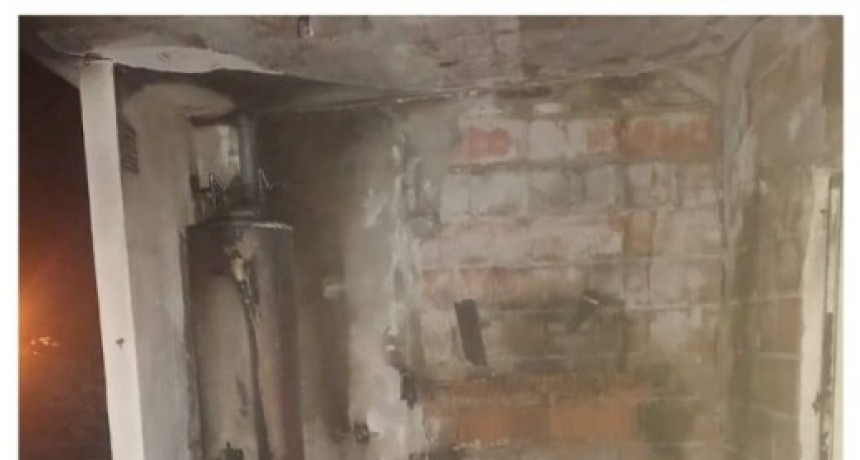 Un desperfecto eléctrico provocó el incendio de una vivienda 