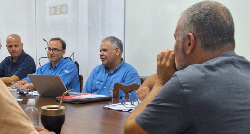 El intendente se reunió con empresarios de Loma Negra para 