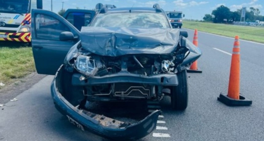 Una colisión en la ruta 9 dejó un saldo de heridos leves