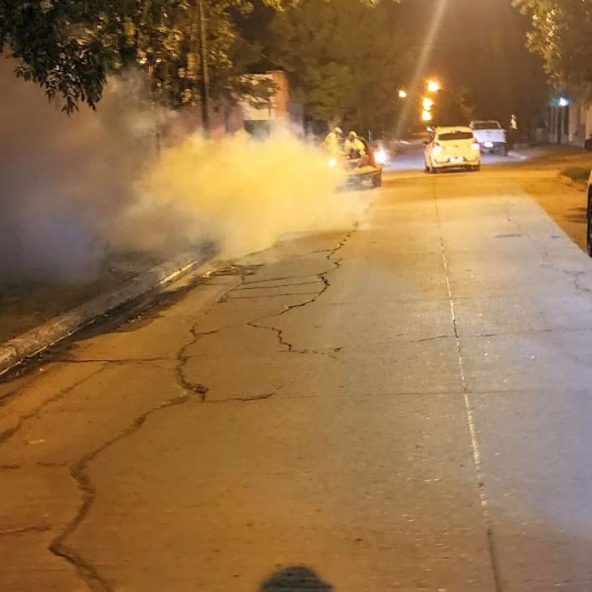 Continúa la campaña de fumigación municipal