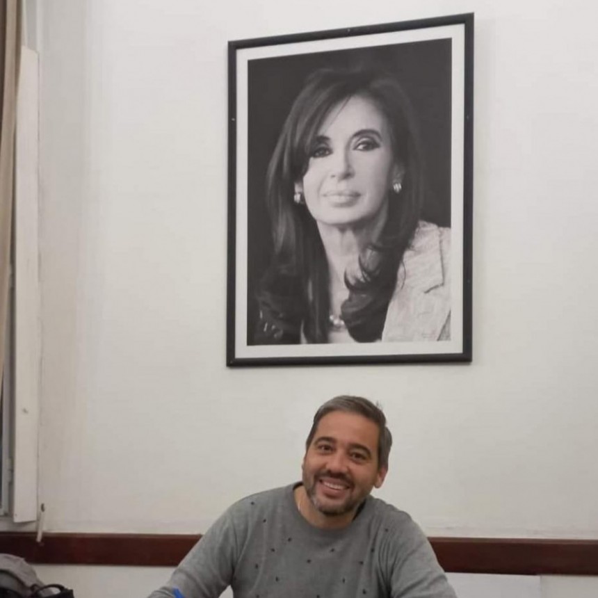 Stebano defendió el liderazgo de Cristina y cuestionó el partido de Kicillof