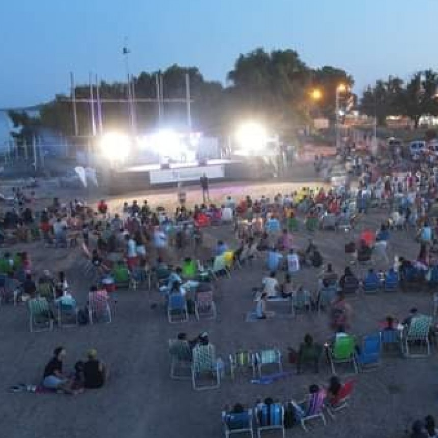 Los corsos en la playa fueron postergados por las condiciones climáticas