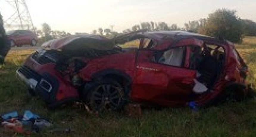 Una jornada intensa para los Bomberos: incendios y un tr&aacute;gico vuelco en la Ruta 9