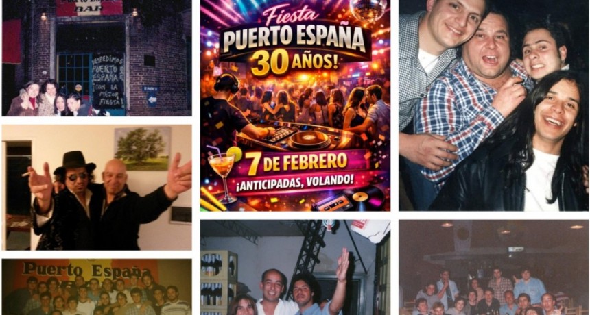 &ldquo;Al principio era un bar para nosotros&rdquo;: Puerto Espa&ntilde;a celebra 30 a&ntilde;os y Ramallo vuelve a bailar como en los &rsquo;90