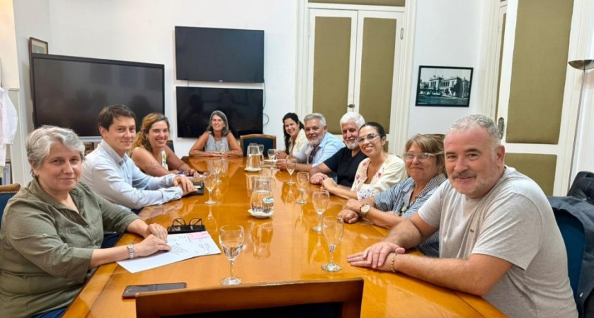 Poletti gestion&oacute; obras escolares con la ministra Flavia Terigi y avanzan proyectos para nuevas aulas y edificios