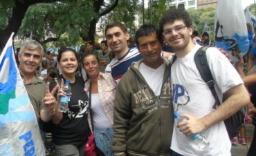 La JP Ramallo dijo presente el 24 en Plaza de Mayo 