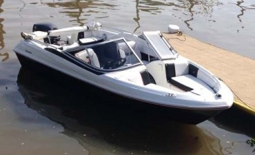 Impactante choque de lanchas en el Arroyo Las Hermanas