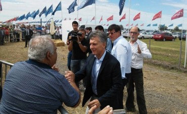 El presidente Macri en Ramallo 