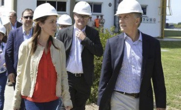 El presidente Macri visitó la planta de Bunge Ramallo