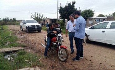 Reunión y recorrida por barrio 