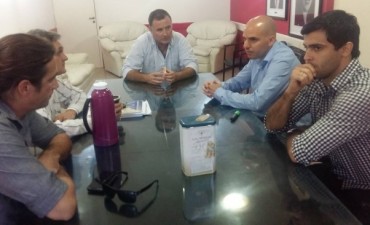 Funcionarios nacionales se reunieron con el Intendente