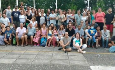 Protesta contra la instalación de Moviport