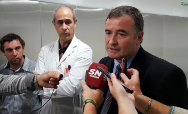 El Intendente Mauro Poletti recorrió la empresa Laboratorios Ramallo S.A.
