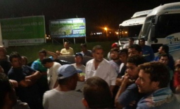 El Intendente Mauro Poletti se reunió con los trabajadores del transporte
