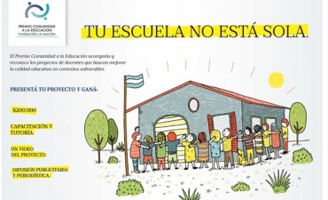 El Premio Comunidad a la Educación abrió su convocatoria anual destinada a docentes de todo el país que buscan mejorar la calidad educativa
