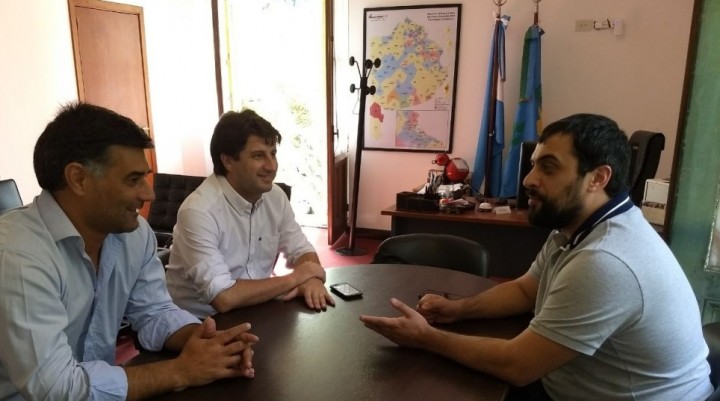 Reunión en el área de Seguridad y OPDS