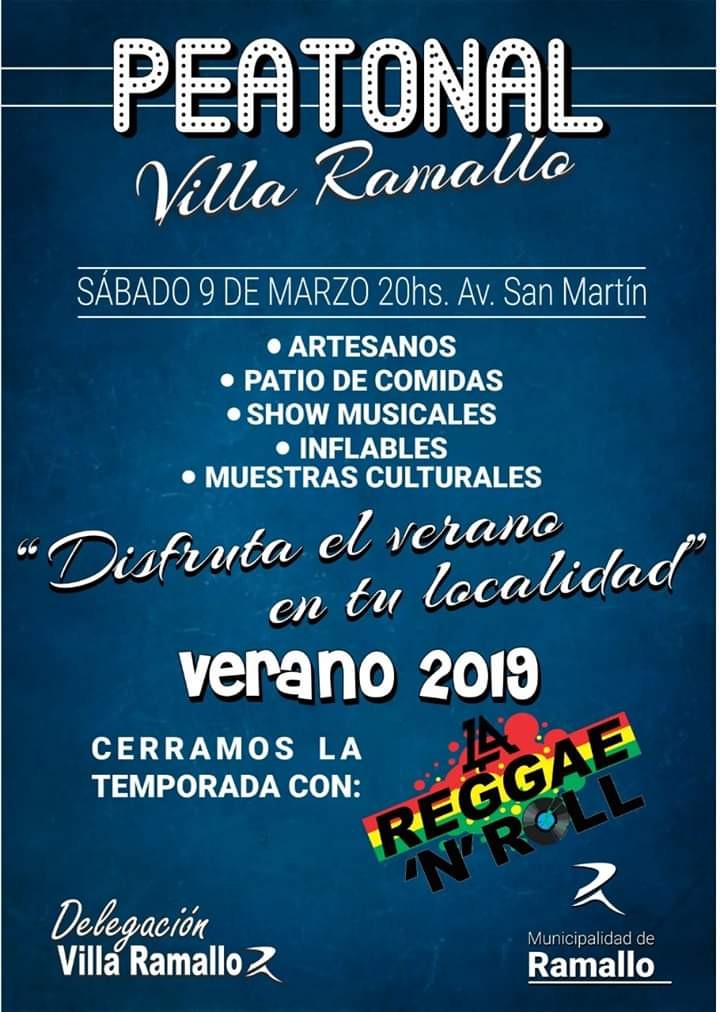 Noche de peatonal y música