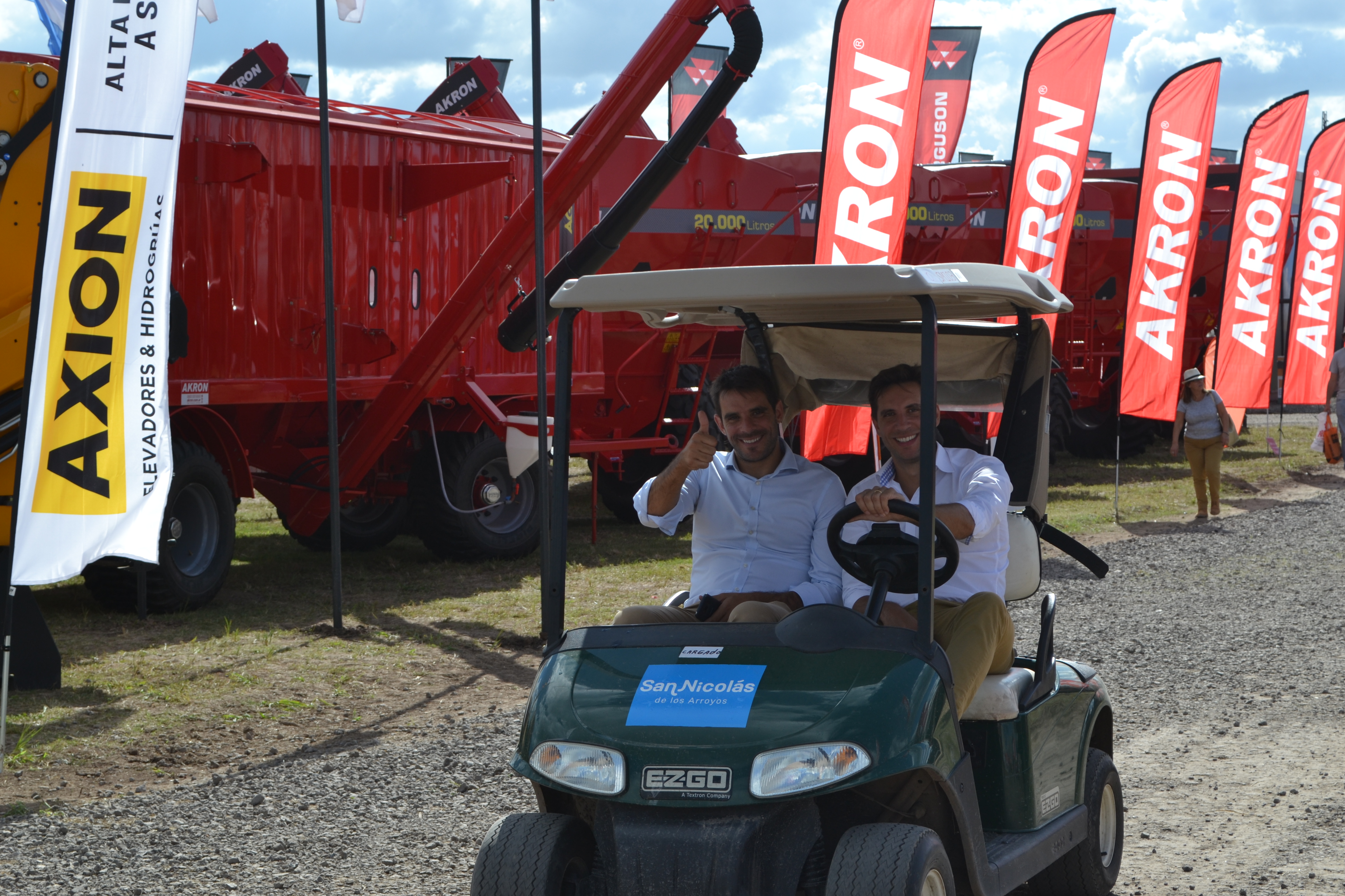 Intendente Passaglia 'Es una Expoagro record en expositores y cantidad de visitantes'