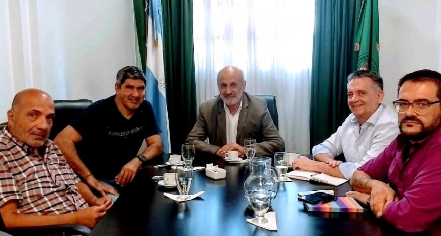 Lescano se reunió con autoridades de la Universidad de Luján