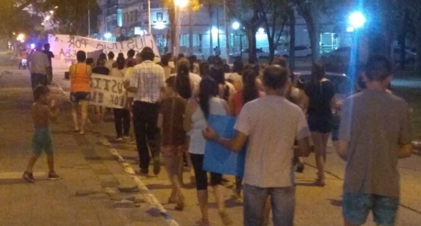 Vecinos y familiares se movilizaron por Eliana Rodríguez