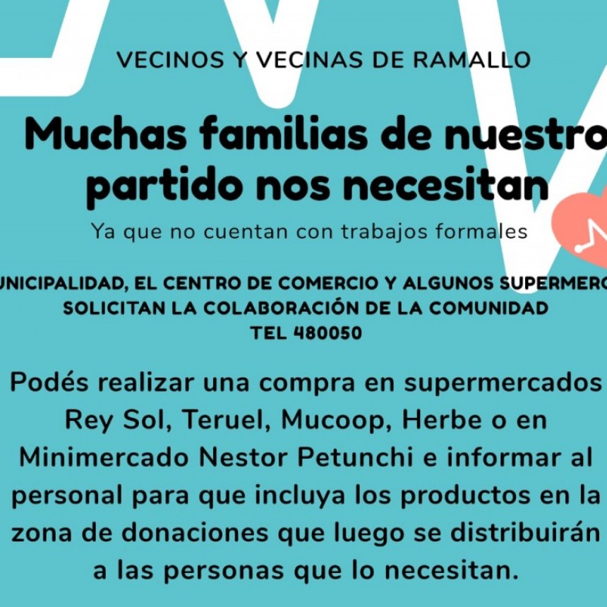 El Centro de Comercio de Villa Ramallo suma otra iniciativa solidaria