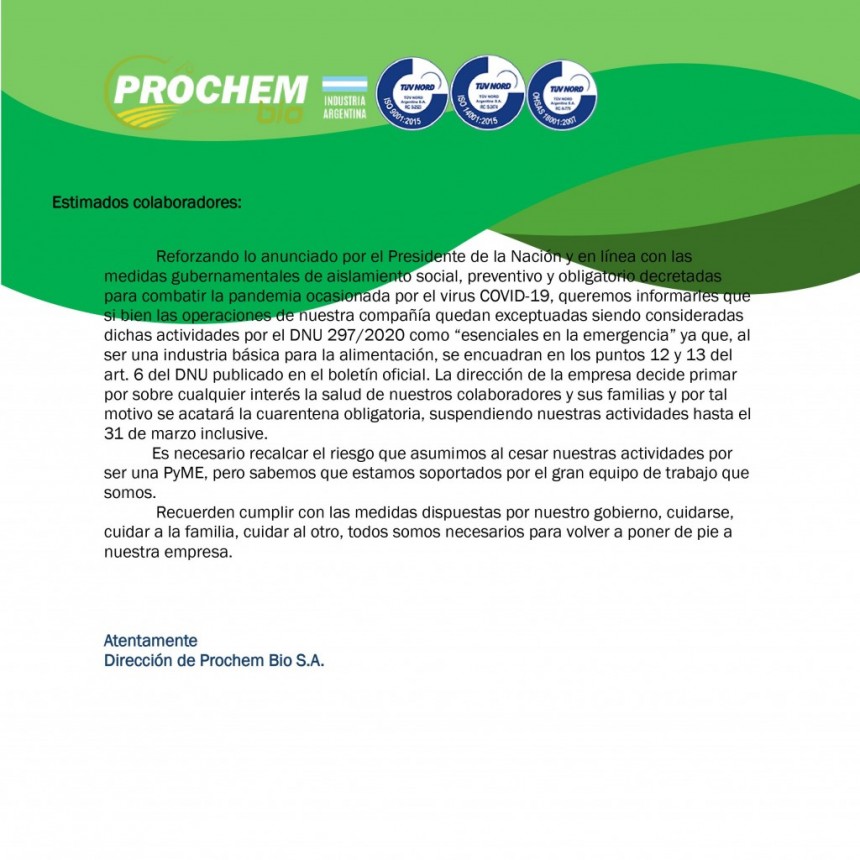 Prochem Bio Informa