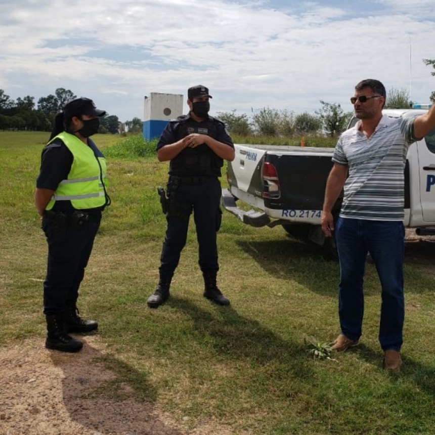La Municipalidad de Ramallo realizó controles en los accesos de todo el distrito