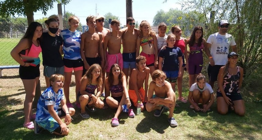 Excelente desempeño de los nadadores ramallenses en la primera competencia del año