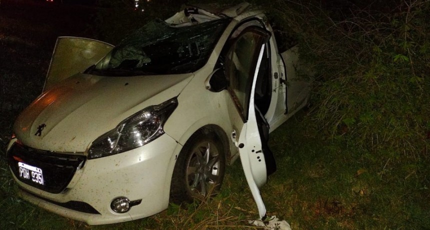 Violento accidente en ruta 9