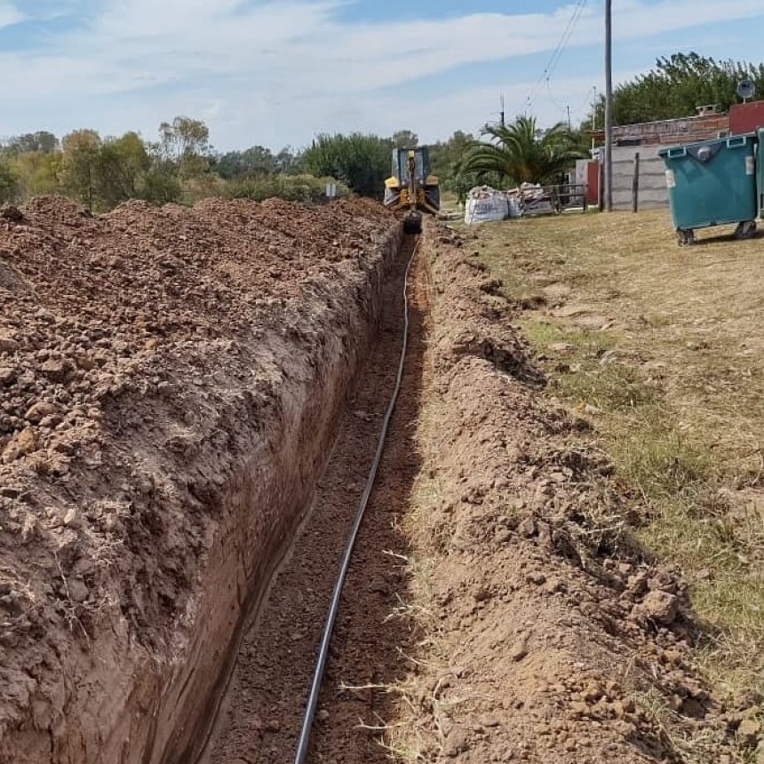 Extienden la red de agua potable