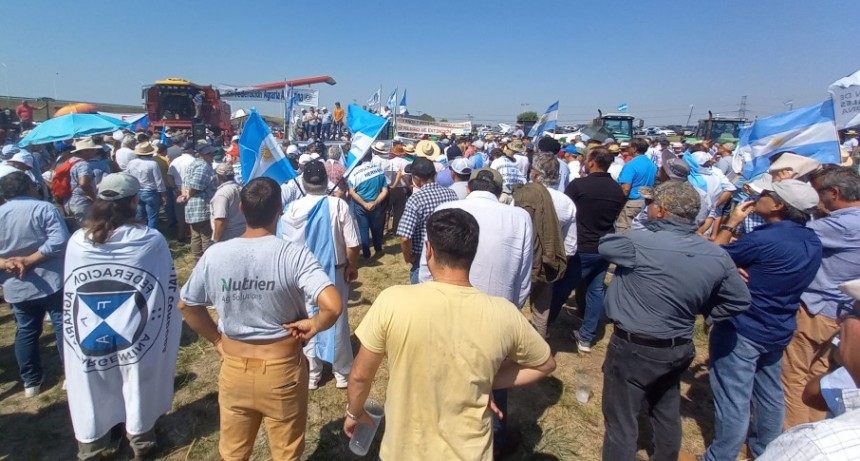 Los productores agropecuarios del norte de Buenos Aires realizarán este lunes una asamblea en ruta 188, altura Guerrico