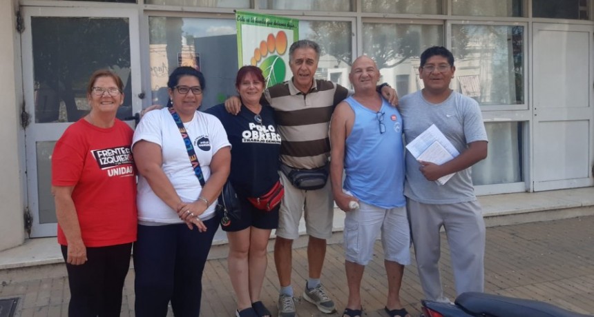 El dirigente del FIT y precandidato a gobernador de Buenos Aires, Néstor Pitrola participó de la Asamblea del Paraná