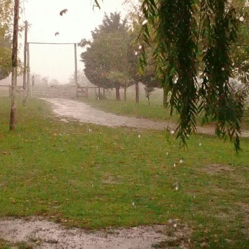Lluvias de variada intensidad se registraron durante el fin de semana