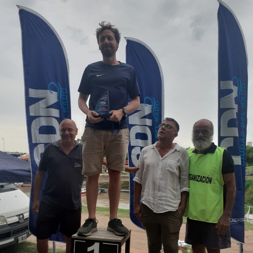 Aguas Abiertas: Federico Pagnanini se llevó otra vez el trofeo “Fabio Guerzoni”