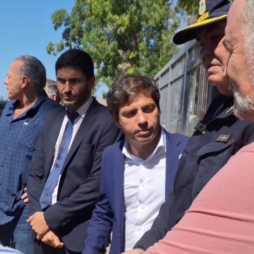 Kicillof inauguró la base 