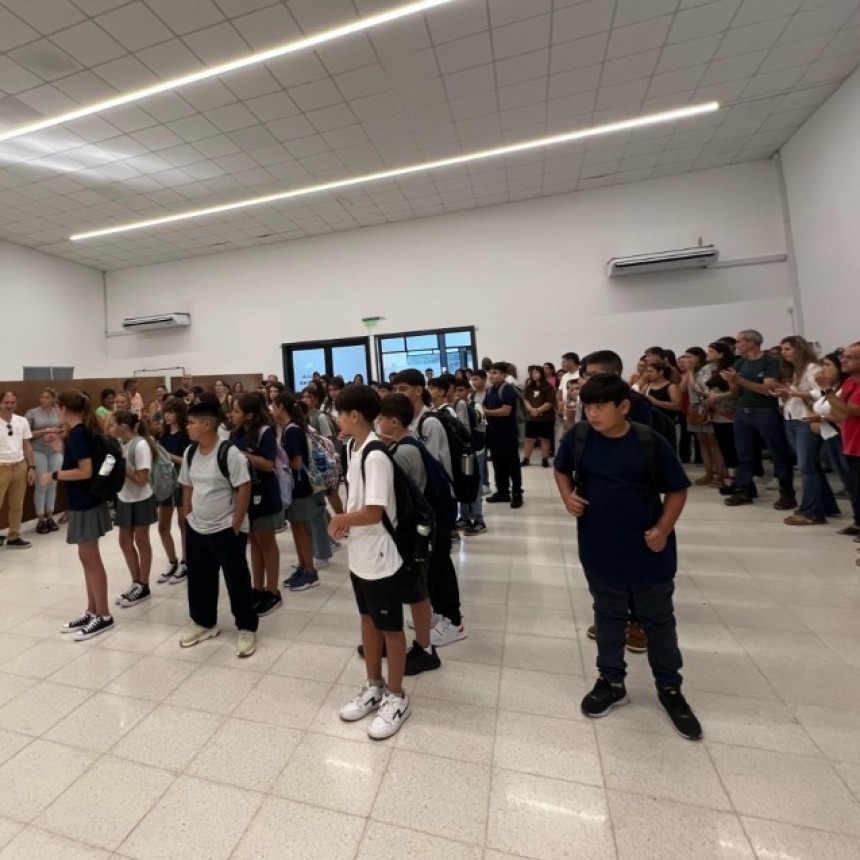 Se inauguró el ciclo lectivo 2025 en el anexo de la futura Escuela Técnica N° 3 de Ramallo