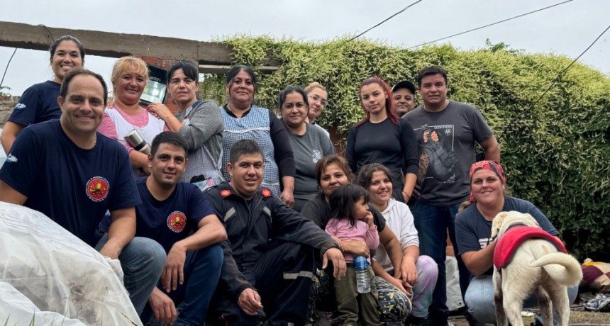 Ramallo se solidariza con Bahía Blanca: una campaña que lleva alivio tras el temporal