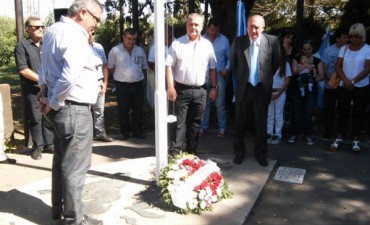 Con un emotivo acto se recordó la gesta de Malvinas